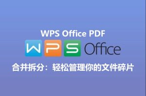 WPS Office怎么合并多个PDF文件？图文详解